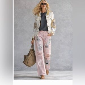 “Little friends” jeans